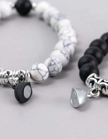 Couple Magnetic Attraction Bracelets for Women Men