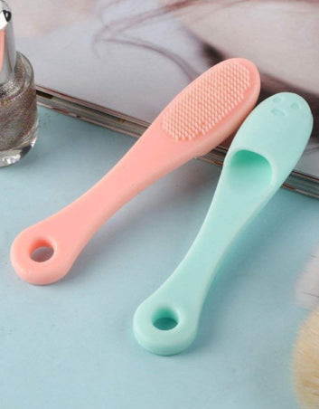 Face Scrubber Cleanser Brush Removing Blackheads Pack of 2