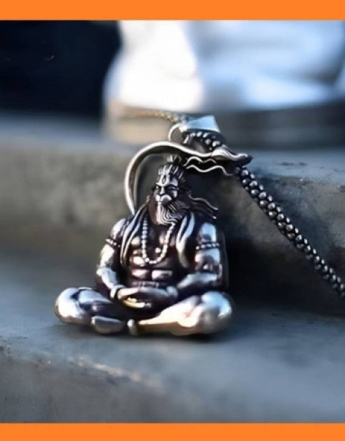 Hanuman Meditation Pendant Necklace