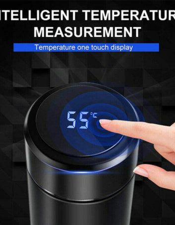 Water Bottel With Smart LED Temperature Dispay